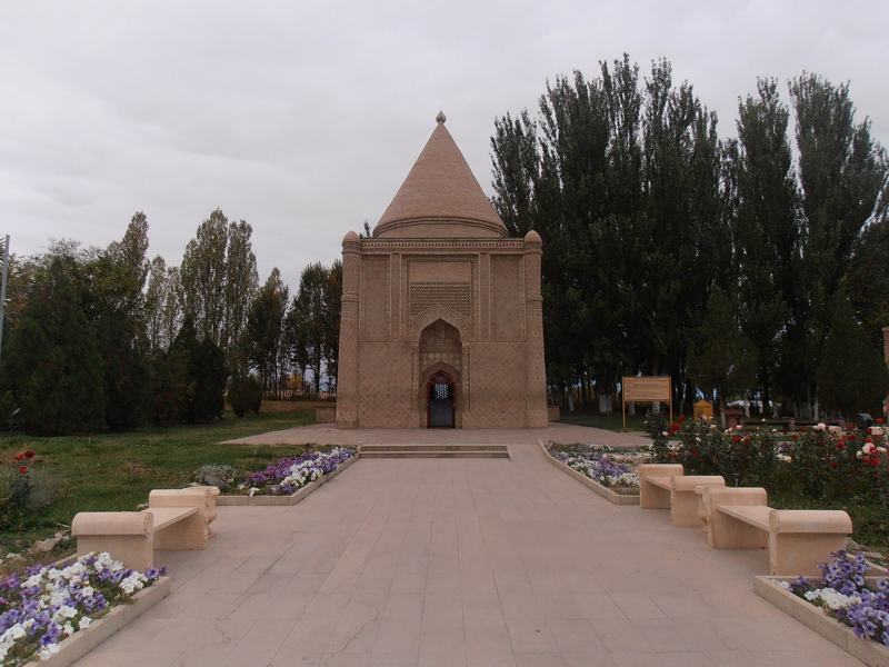 Aisha Bibi Mausoleum near Taraz, Kazakhstan