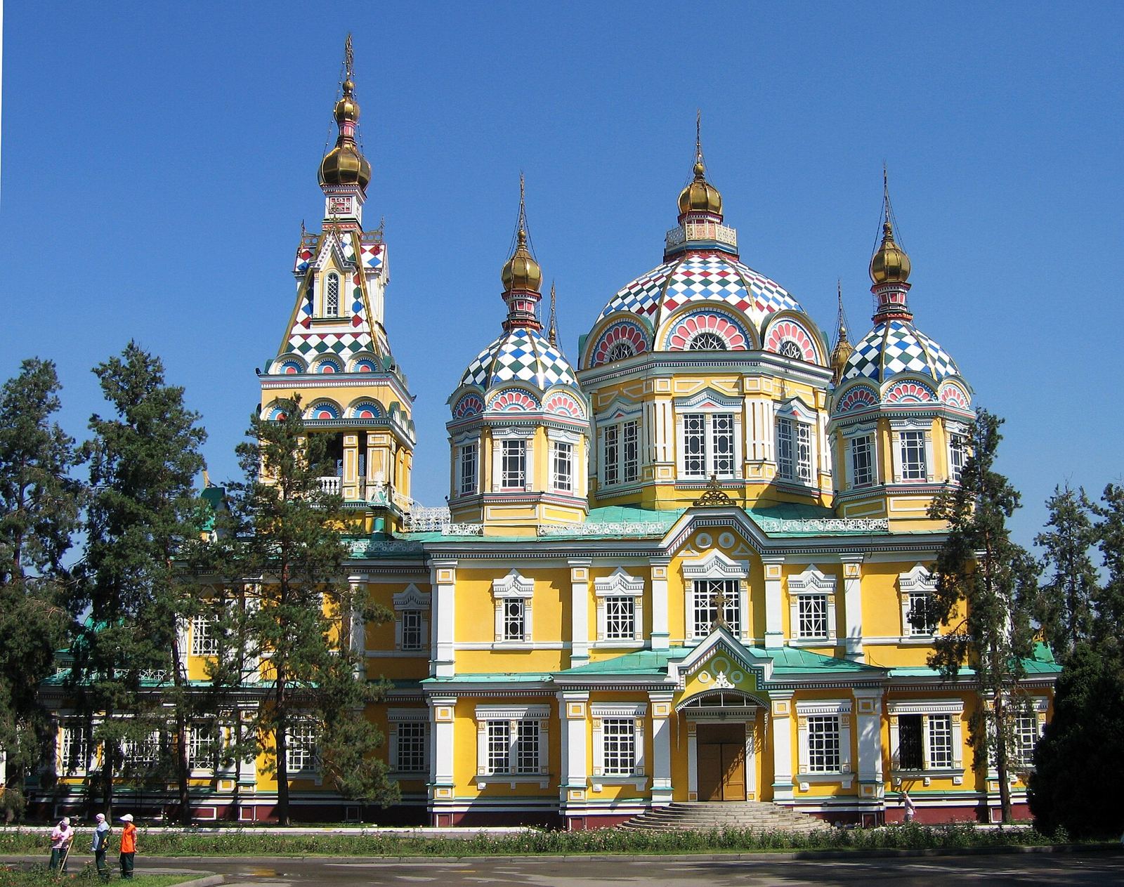 Ascension (Zenkov) Cathedral in Panfilov Park, Almaty